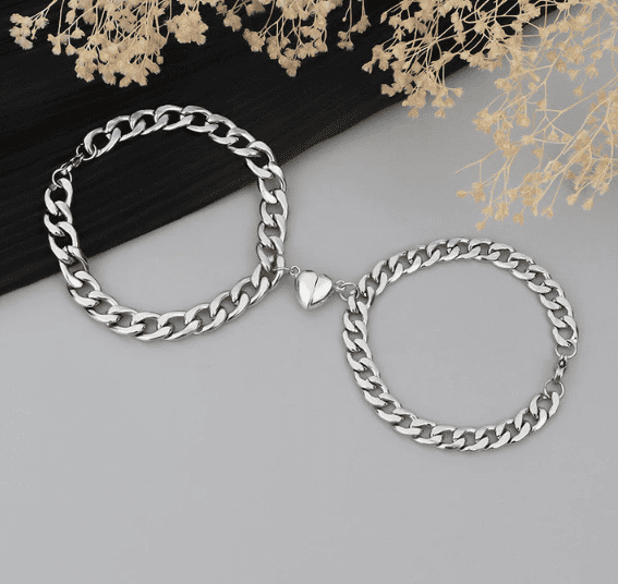 Pulseras magnéticas para parejas